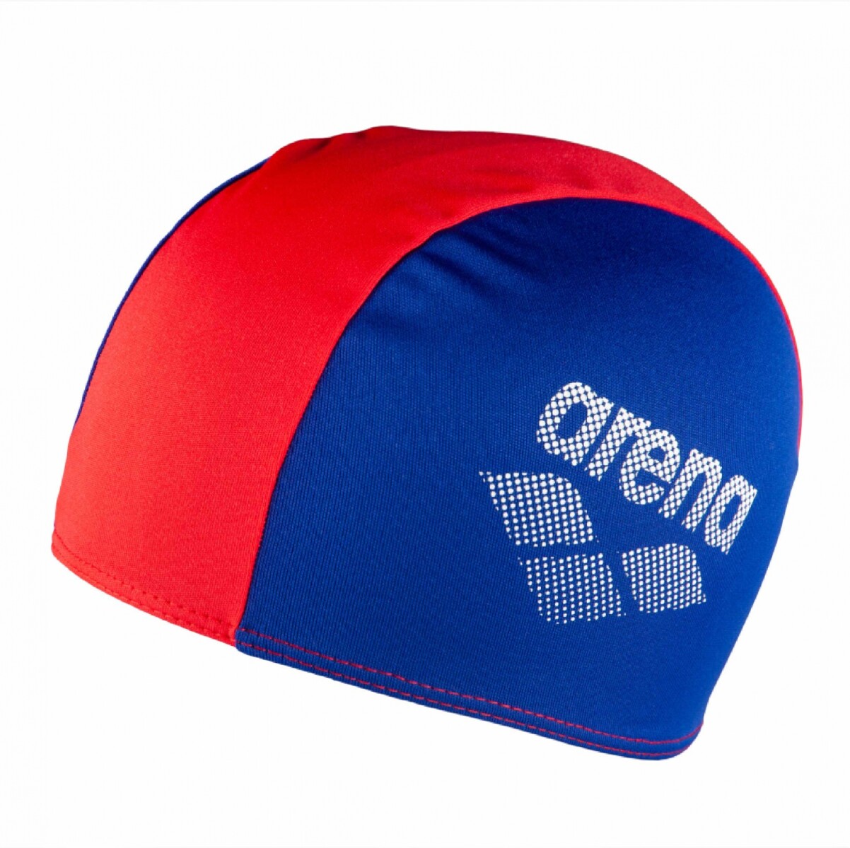 Gorra De Poliester De Natación Para Niños Arena Polyester II Jr Cap (6 a 12 años) - Azul y Rojo 