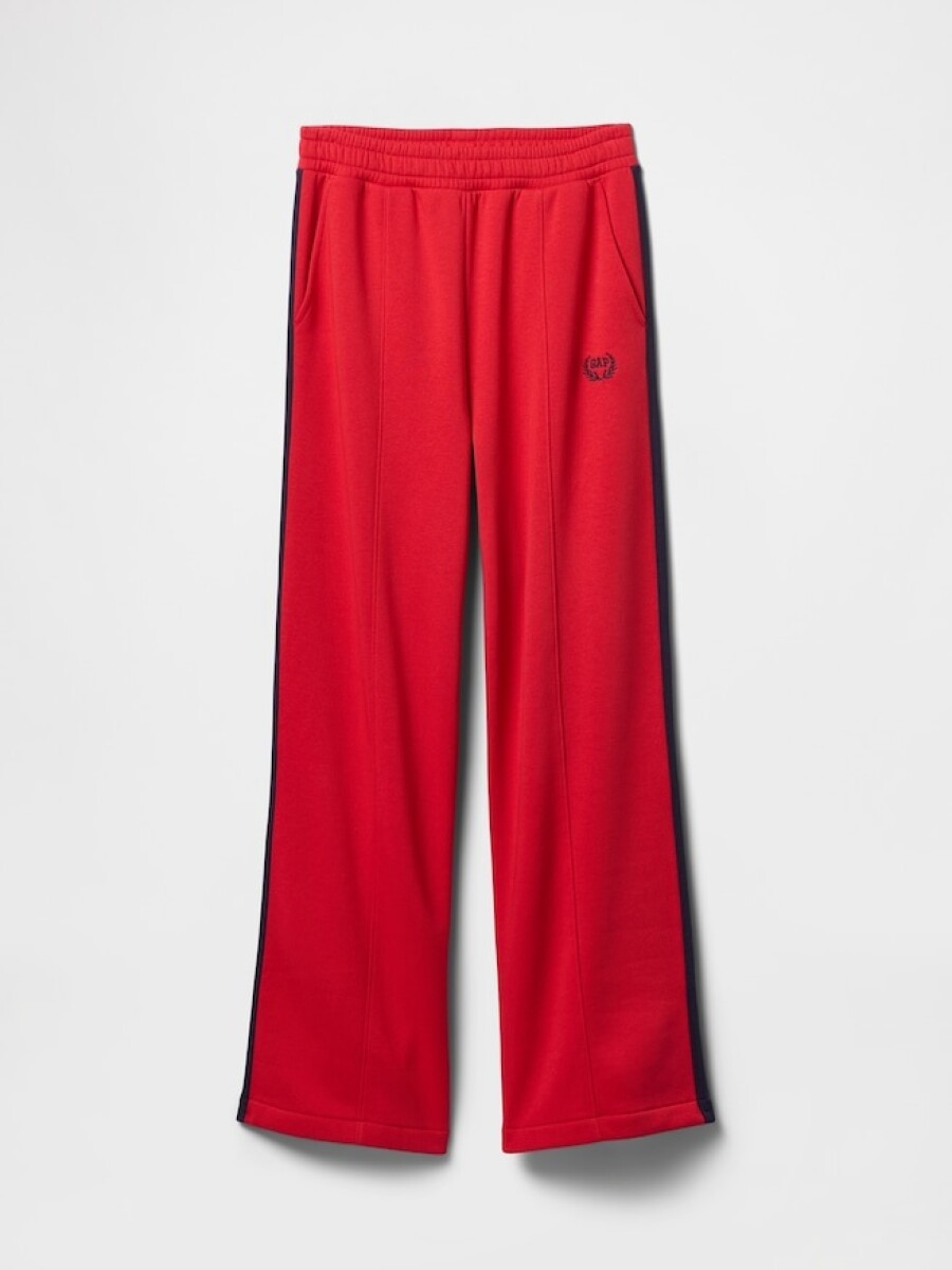 Pantalón Deportivo Logo Gap Sin Felpa Mujer - Modern Red 