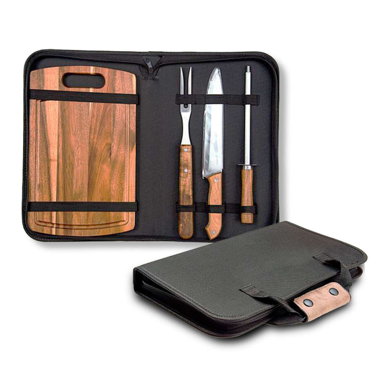 Estuche Asador Asturcon - Negro 