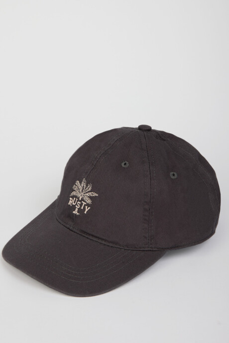 GORRO VISERA CASIA RUSTY Gris Oscuro