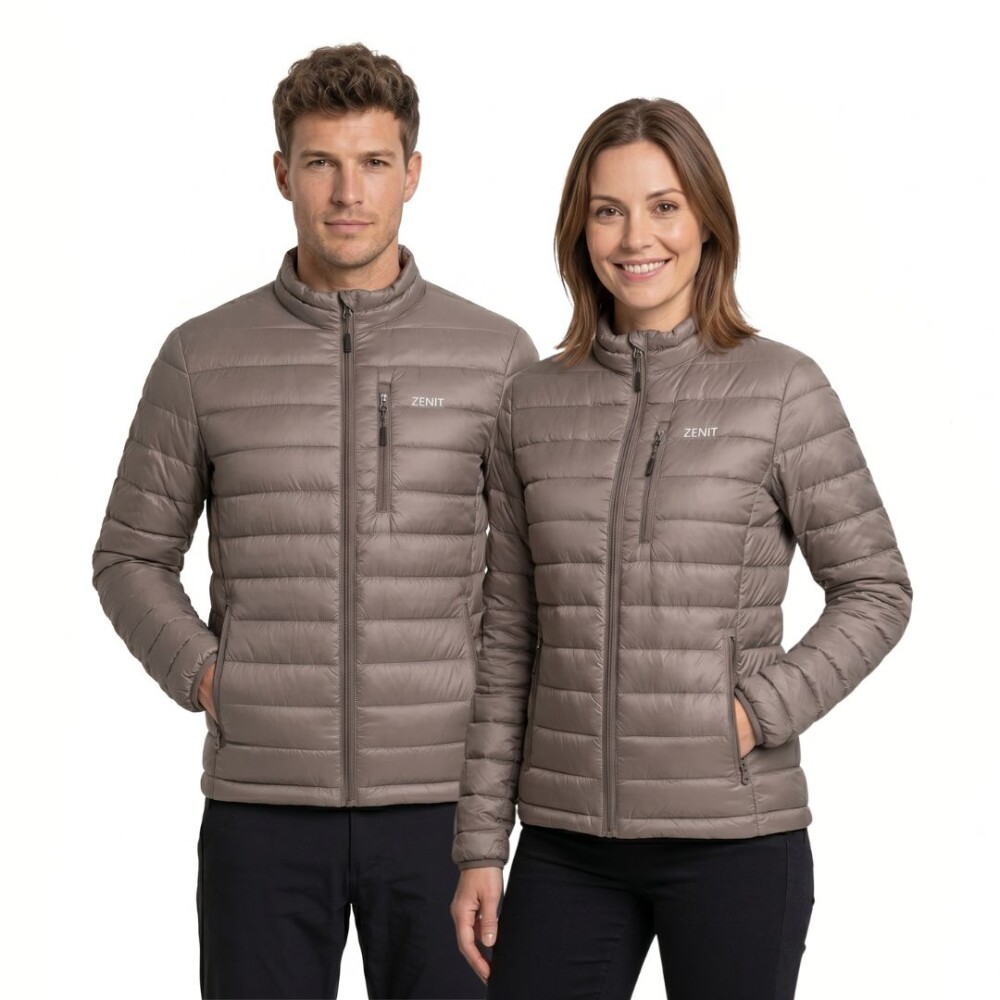 Campera Inflada Gris - Zenit Campera Inflada Gris - Zenit