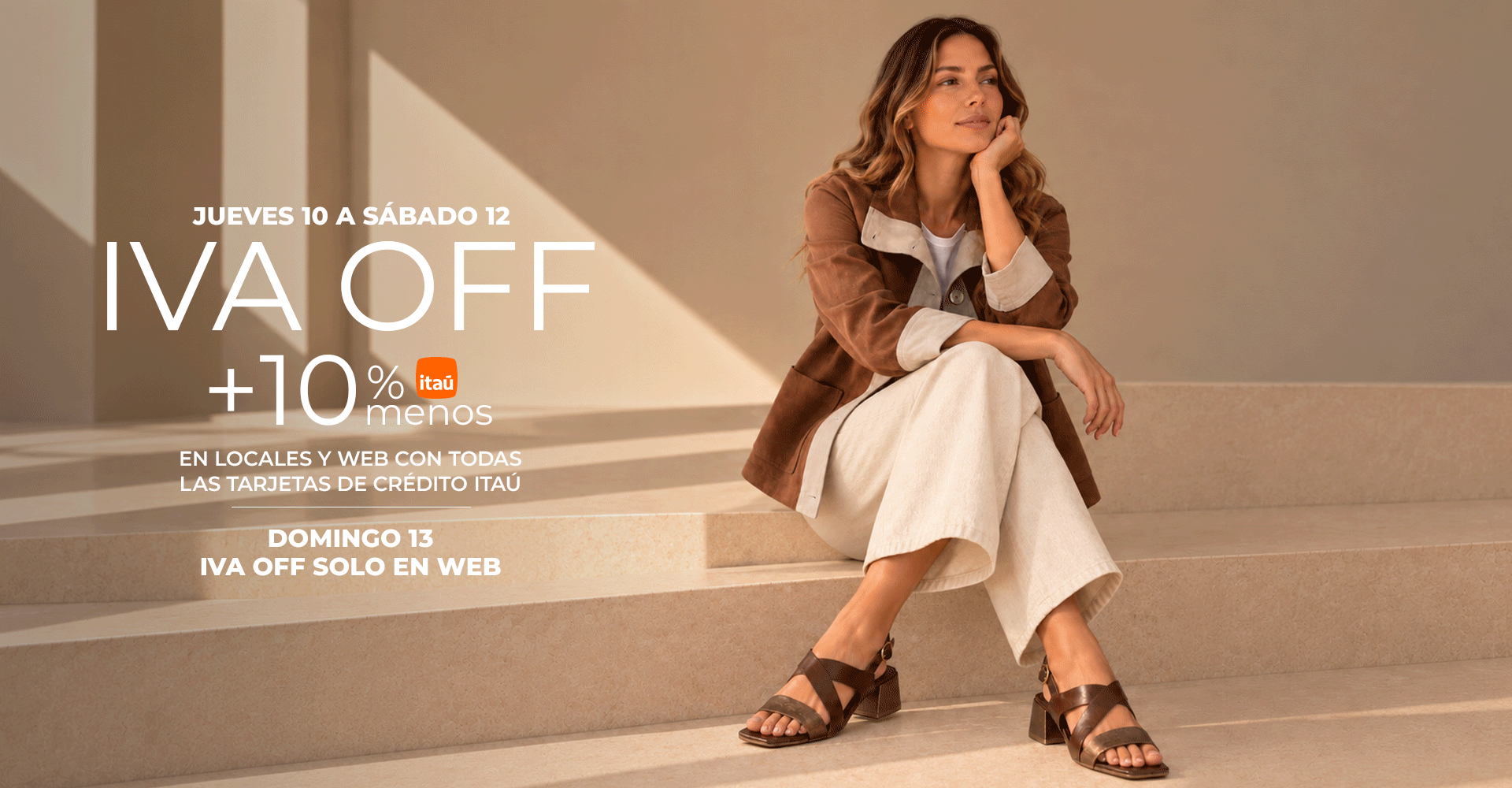 IVA OFF MAS 10% ITAÚ