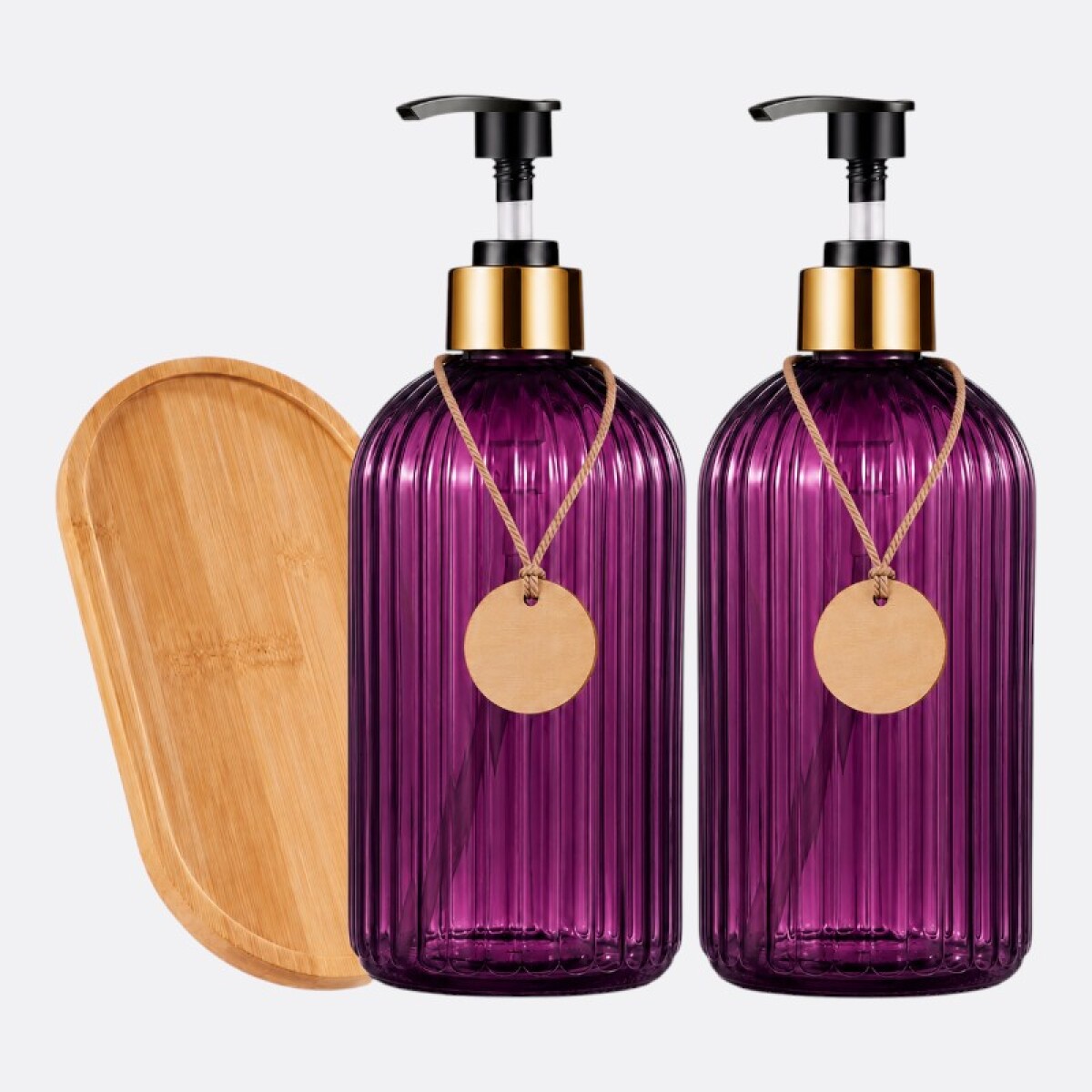 Juegos De Accesorios Para Baño - Violeta 