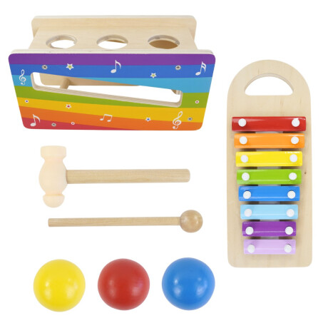 Juego didactico de madera 2en1 Juego didactico de madera 2en1