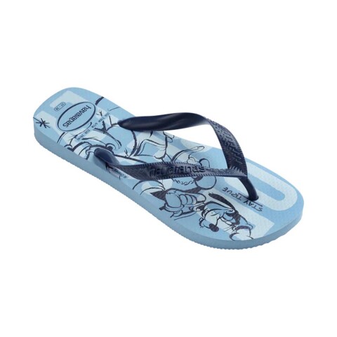 Sandalias Havaianas Top Disney Mujer Azul Lavanda