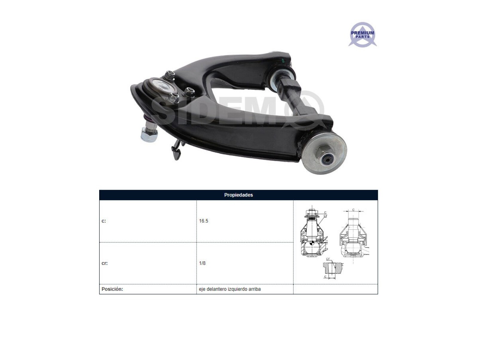 Parilla De Suspension Delantera Mitsubishi L200 96-06 Izq 
