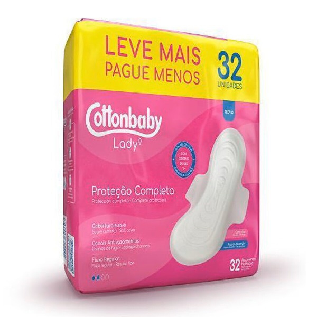 TOALLAS FEMENINAS COTTONBABY LADY 32U 