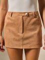 Falda Sussi Beige Oscuro