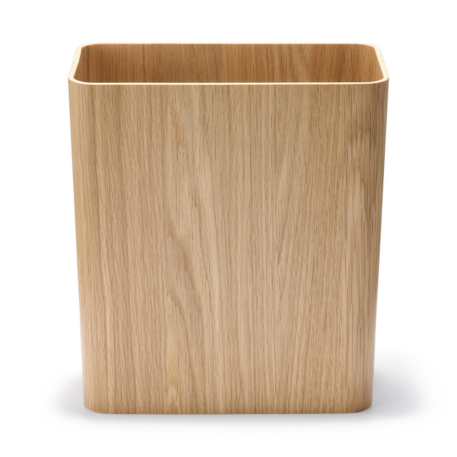 Papelera Oslo de madera con soporte de metal Papelera Oslo de madera con soporte de metal