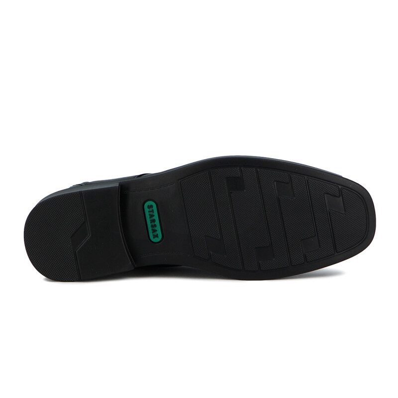 Zapato Starsax Hombre Acordonado - Negro Negro