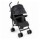 Coche Paraguitas Bebe Reclinable Plegable Compacto 8 Ruedas Negro