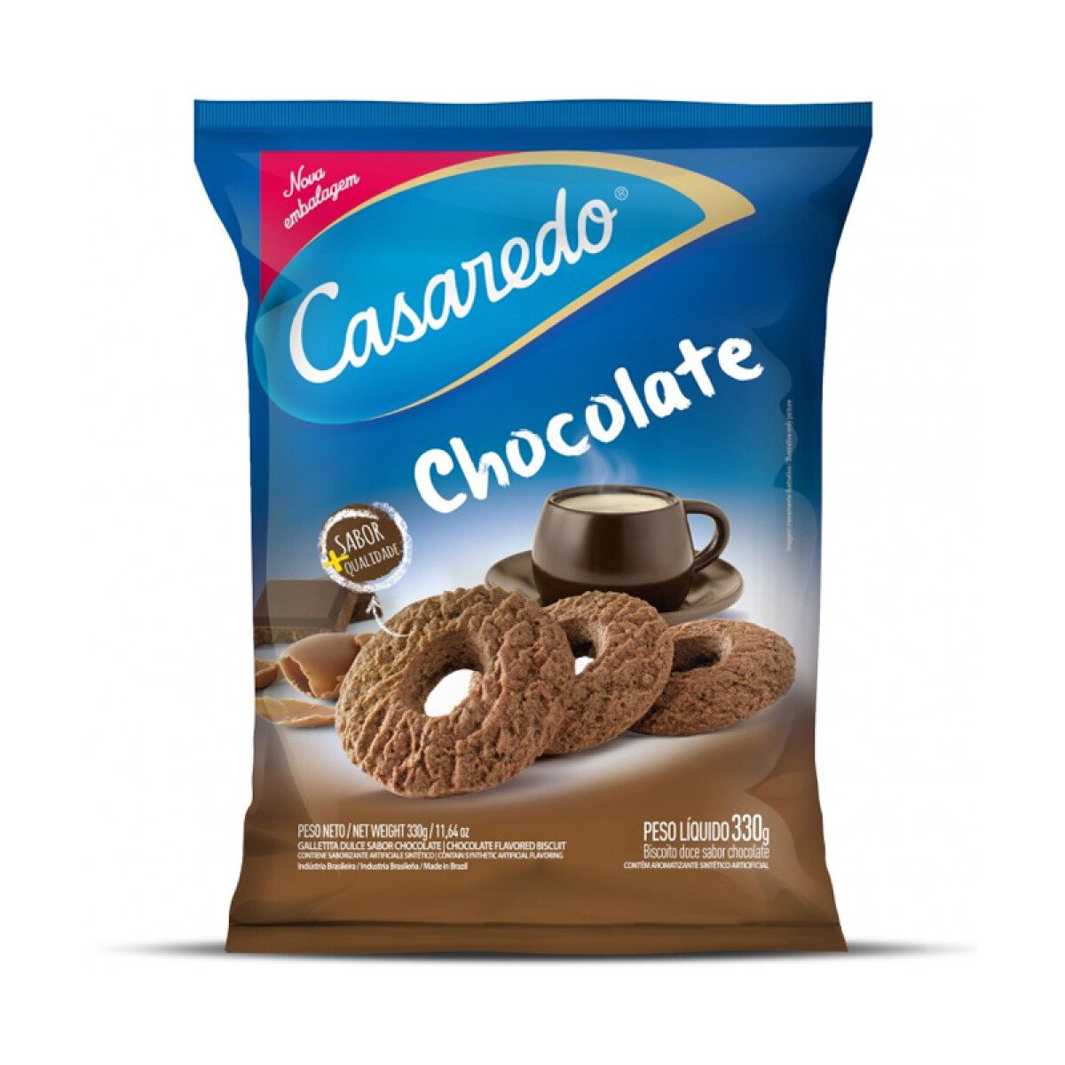 Galleta CASAREDO 330grs - Chocolate 