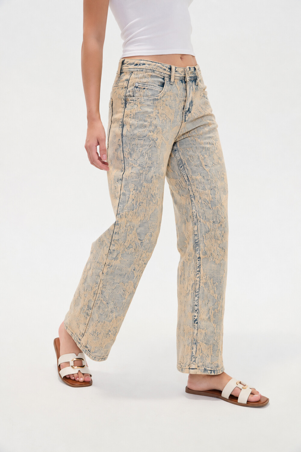 Pantalon Kavrel Celeste Claro