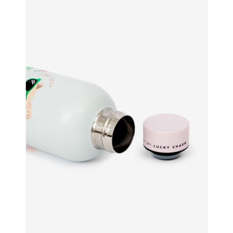 Botella Metálica ''lucky Cats'' Combinacion multicolor