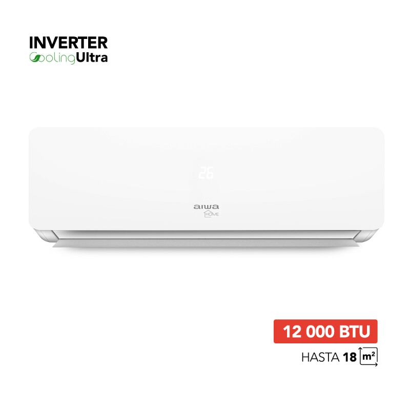 Aire Acondicionado AIWA 12000 BTU Split Inverter Frío/Calor Blanco Aire Acondicionado AIWA 12000 BTU Split Inverter Frío/Calor Blanco