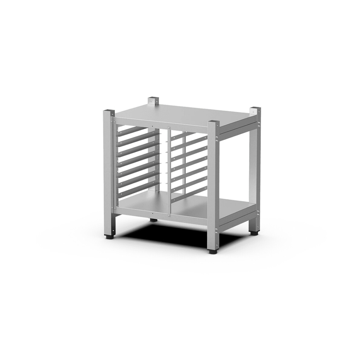 Base de Acero Inoxidable con Gavillar para Horno Chef Top Mind 7 Bandejas GN 1/1 