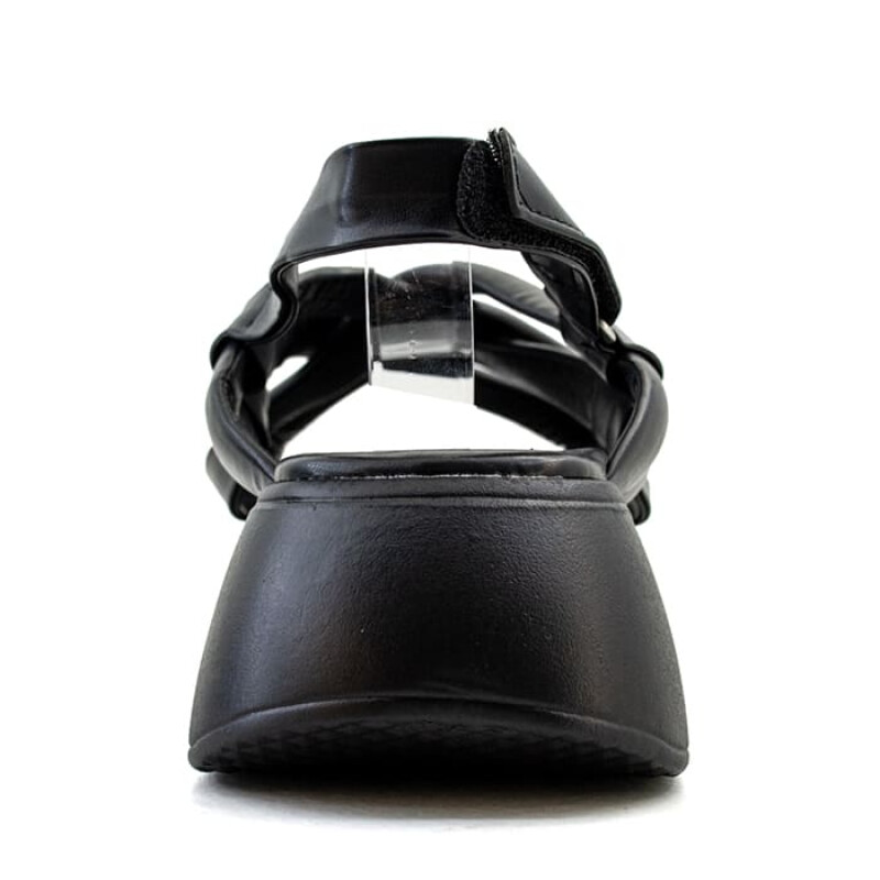 Sandalias Chill Sunday tiras trensadas de Mujer 2088-1 Negro