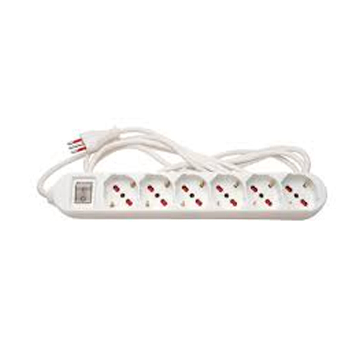 ALARGUE 6 TOMAS SCHUCKO CON LLAVE 3mts CONTACTUM - N/a 