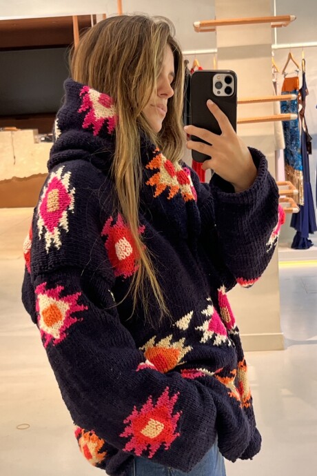 Saco Sony Lana Azul