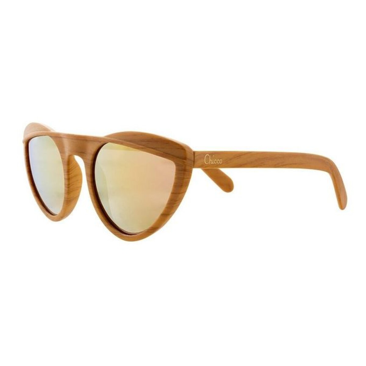 Lentes de sol wood 4 años + CHICCO - lente amarillo 