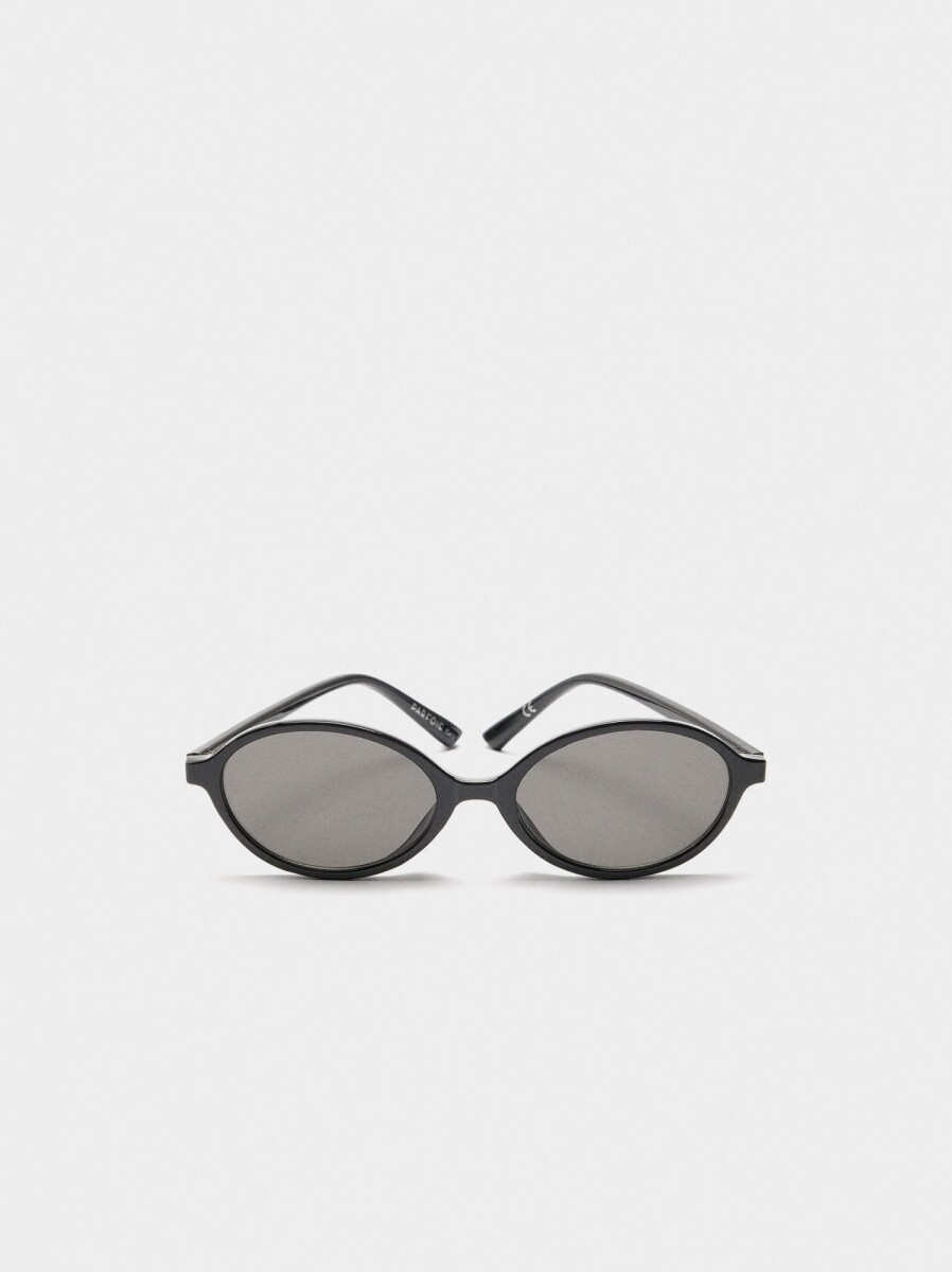 Gafas De Sol Redondas - negro 