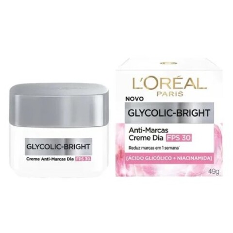 L´oréal Paris Glycolic bright Crema día fps 30