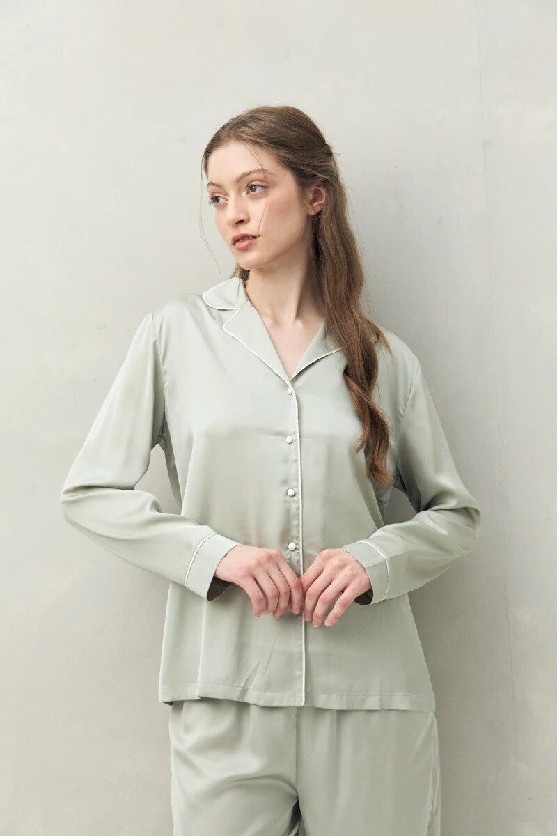 CAMISA D.CASSIN GINGER - VERDE 