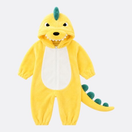 Pijama Disfraz Infantil Dinosaurio Amarillo
