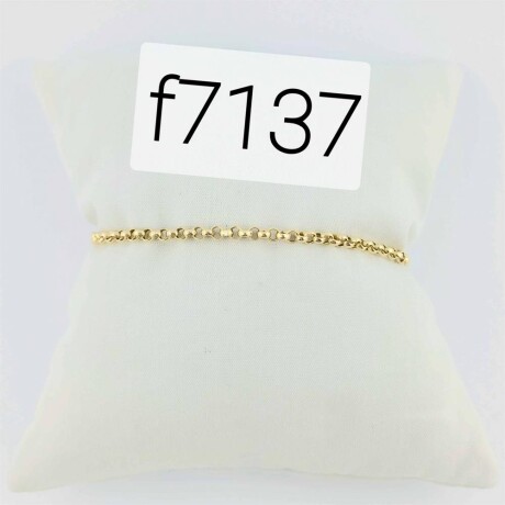 Pulsera de Oro 18ktes., ROLITO. Pulsera de Oro 18ktes., ROLITO.