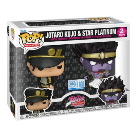 Jotaro Kujo y Star Platinum - Jojo´S Bizarre Adventure - Pack x2 Jotaro Kujo y Star Platinum - Jojo´S Bizarre Adventure - Pack x2