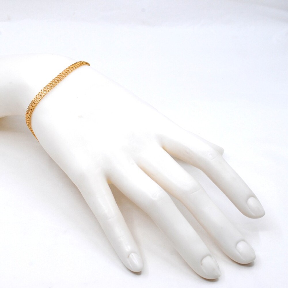 Pulsera en oro 18k amarillo excelente diseño Pulsera en oro 18k amarillo excelente diseño