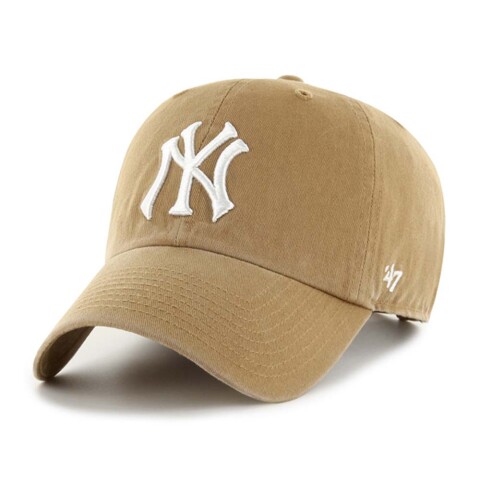 MLB New York Yankees 47 CLEAN UP w/ No Loop Label - Unisex Camel