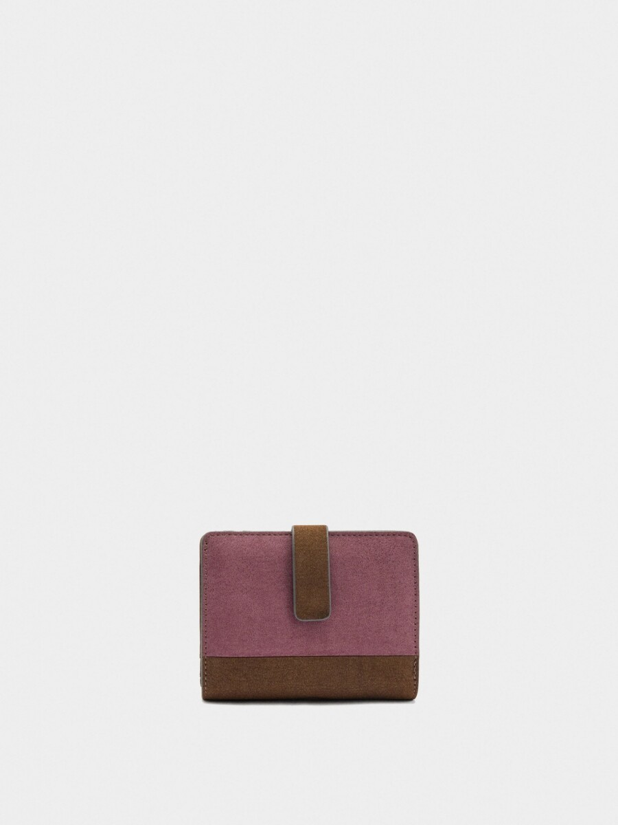 Cartera Efecto Piel multicolor