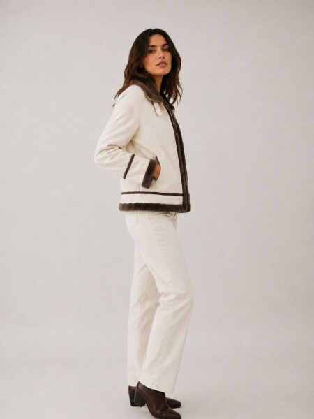 CAMPERA SLOWLY MGF102 CRUDO