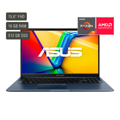 Notebook Asus Vivobook 15,6'' Ryzen 7 16GB 512GB 001