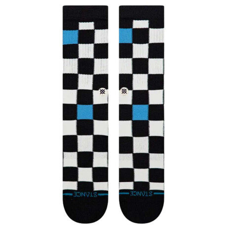 Medias Stance Chef Check Crew Negro