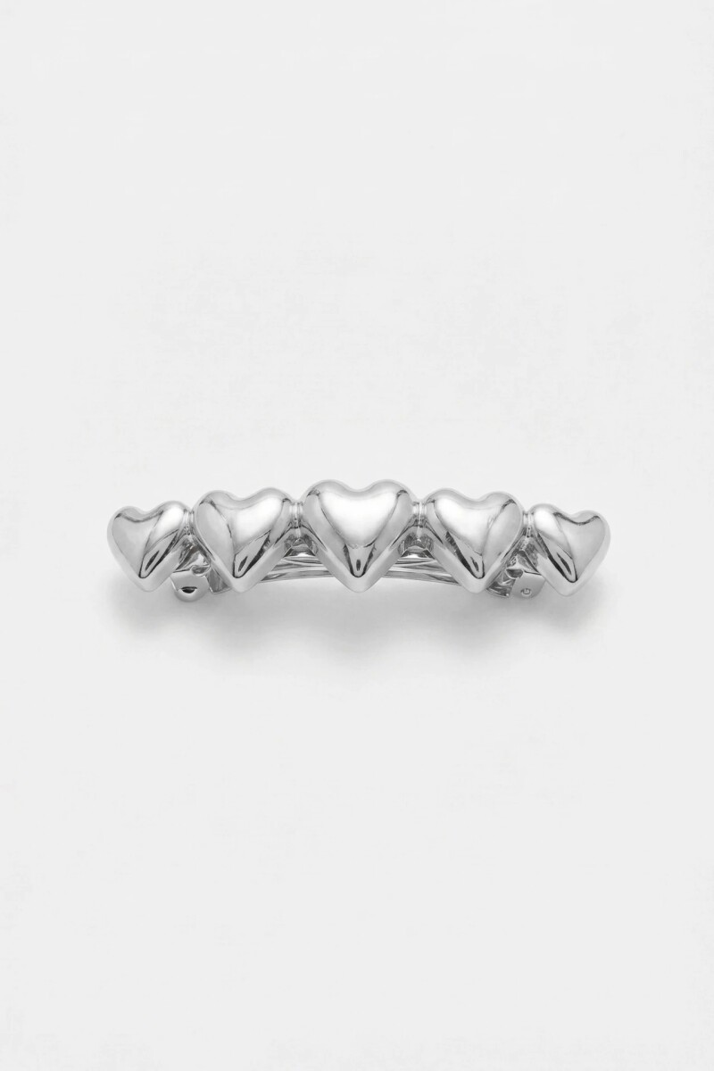 HEBILLA HEARTS Plata