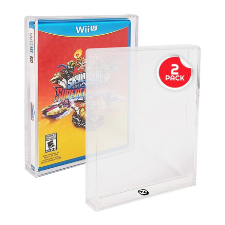Protectores para DVD (Wii, GameCube, PS2, Xbox, Xbox360) (Caja)(2 protectores de acrílico) *No incluye juegos* Protectores para DVD (Wii, GameCube, PS2, Xbox, Xbox360) (Caja)(2 protectores de acrílico) *No incluye juegos*