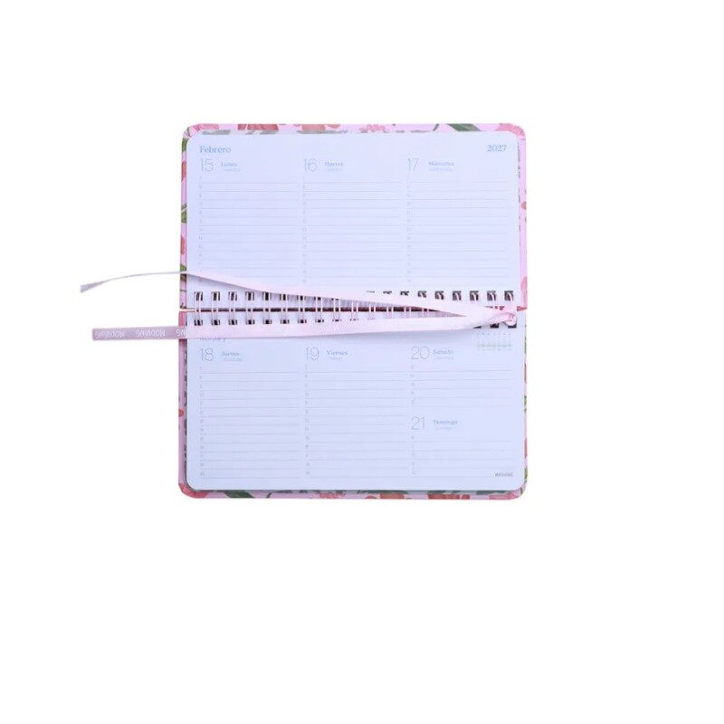 Agenda 2027 Mooving Pocket Spring Semanal 17 x 9 cm AGENDA MOOVING POCKET SPRING 2027 SEMANAL