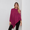 Poncho Ribete FUCSIA
