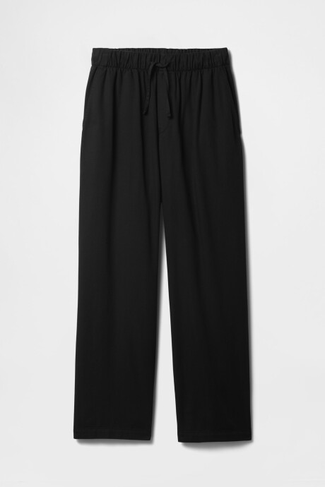 Pantalón Twill Easy Mujer Black 22