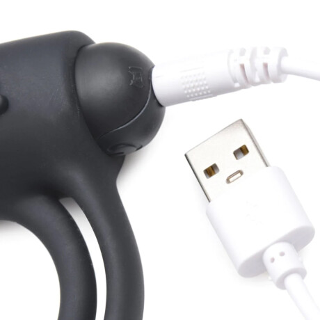Anillo Vibrador Control a Distancia BANG! Negro