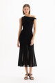 VESTIDO FIRE Negro