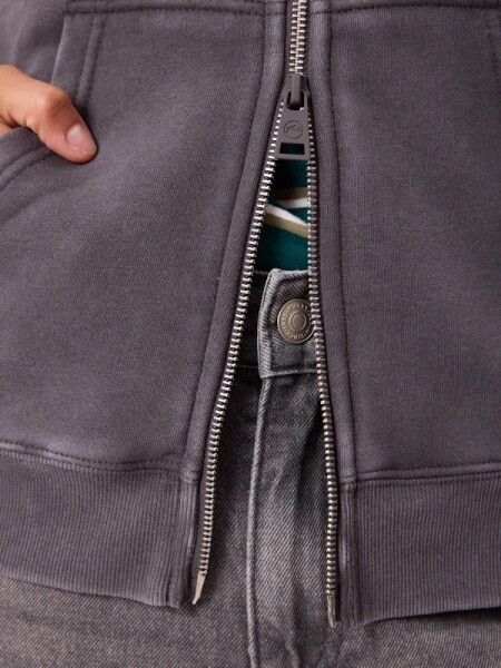 CAMPERA RUSTY FRANKSTON GRIS OSCUR
