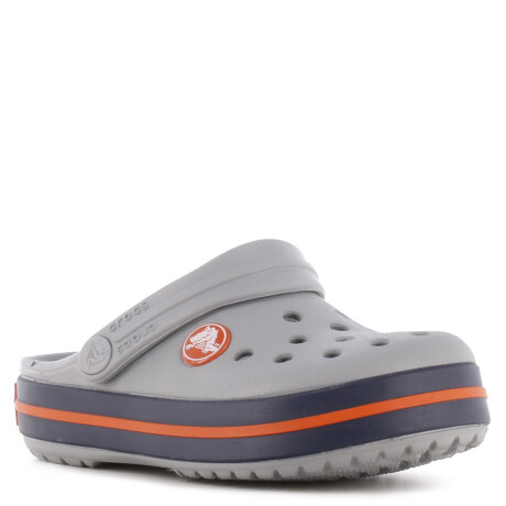 Zueco de Niños Crocs Crocband Clog Gris - Azul Marino