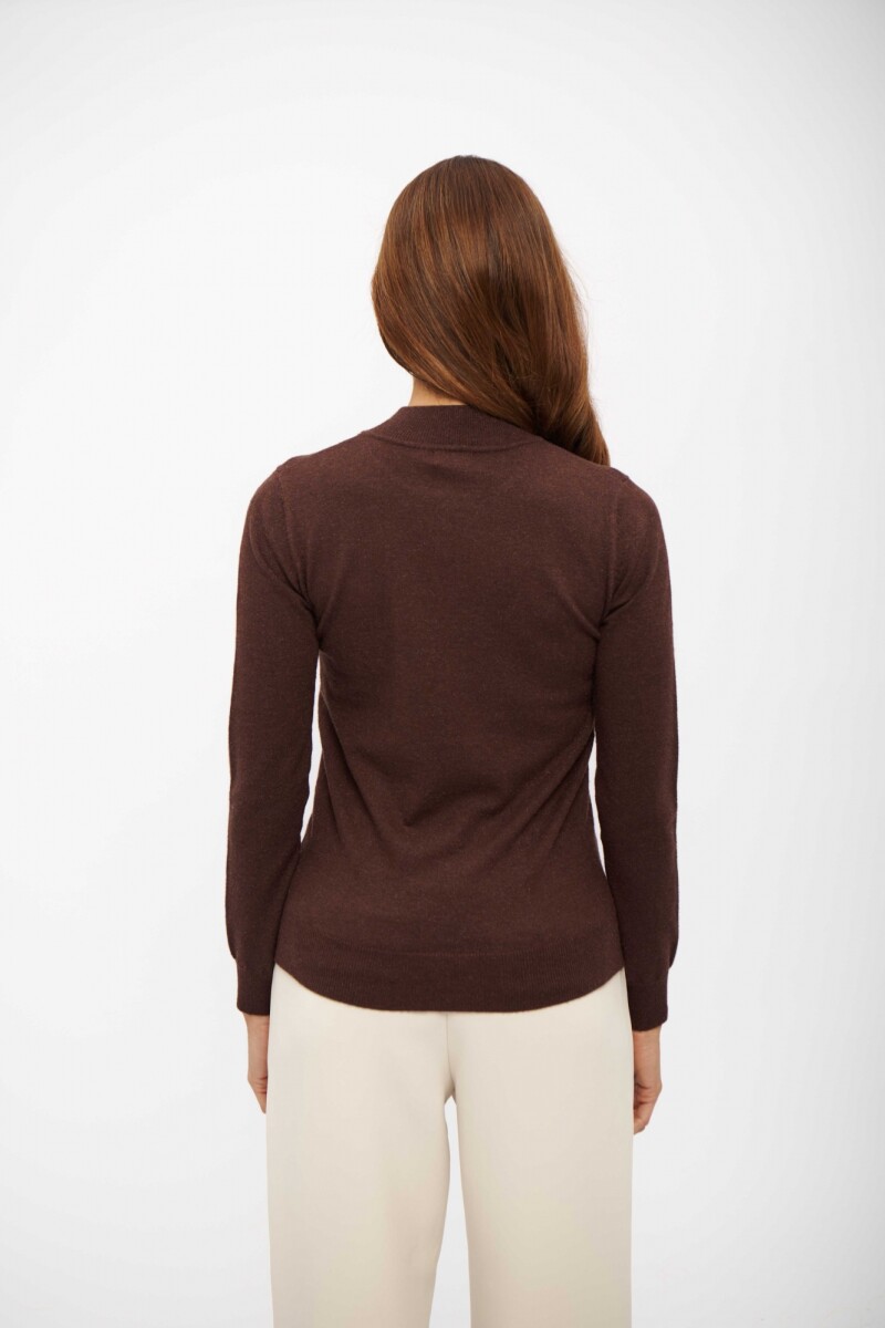 MEDIA POLERA ITALIA CHOCOLATE