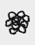 Skunzies Set por 10 Set De Scrunchies - Negro