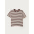 CAMISETA MM MASC MARROM E OFF WHITE