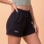Short de Moletón. Negro