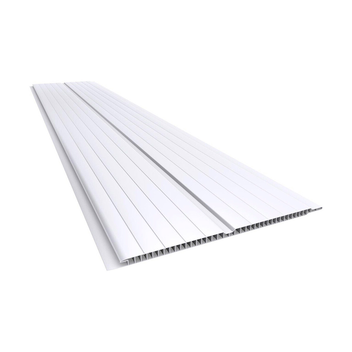 Cielorraso Pvc Blanco - 0.20x3 Mts / Espesor: 7mm 